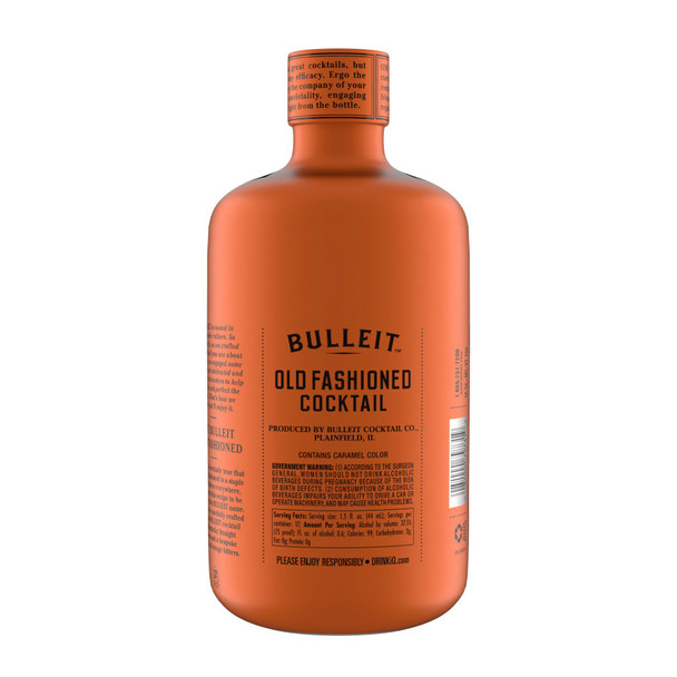 Bulleit Old Fashioned Cocktail - 750 mL - 750ML - Glass