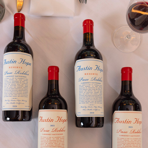 Austin Hope Reserve Cabernet Sauvignon - 750 mL - 750ML - Glass Austin Hope Reserve Cabernet Sauvignon - 750 mL - 750ML - Glass