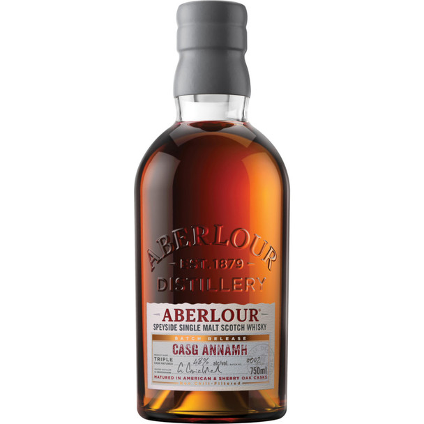 Aberlour Single Malt Scotch Whisky Casg Annamh - 750 mL - 750ML - Glass