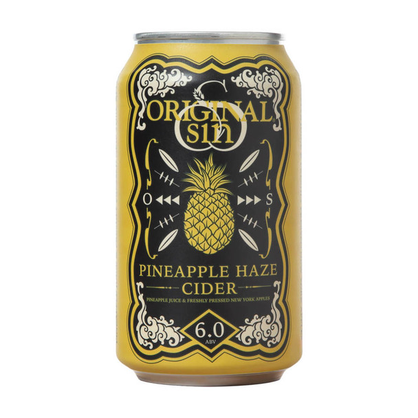 Original Sin Pineapple Haze - 12 Oz - 6-PK - Aluminum