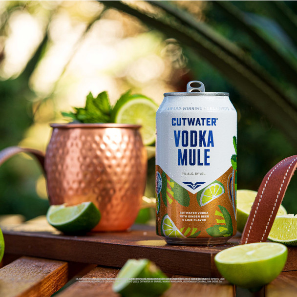 Cutwater Vodka Mule - 355 mL - 4-PK - Aluminum