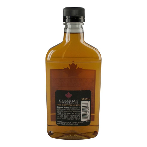 Canadian Premium Whisky - 375 mL - 375ML - Glass