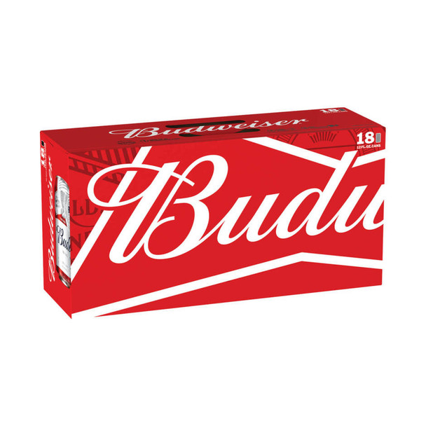 Budweiser - 12 Oz - 18-PK - Aluminum