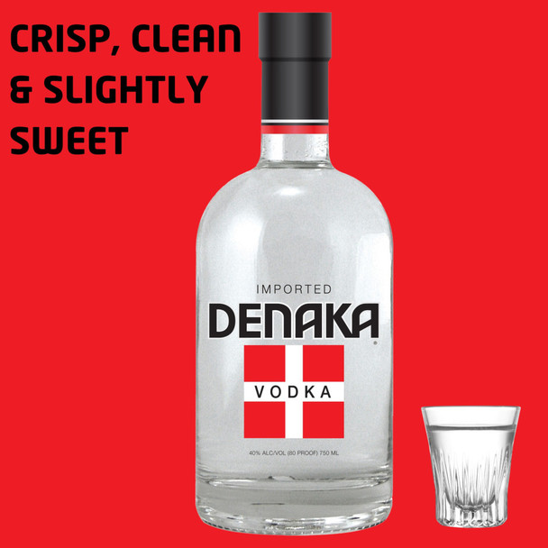 Denaka Vodka - 1.75 L - 1.75L - Glass