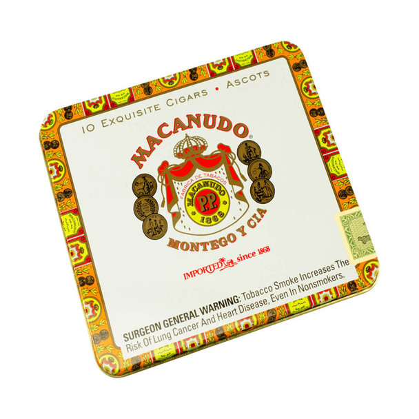 Macanudo Natural Ascot Cigarillo - Tin