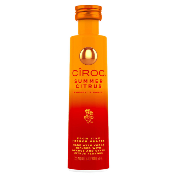 Ciroc Summer Citrus Vodka - 50 mL - 50ML - Glass