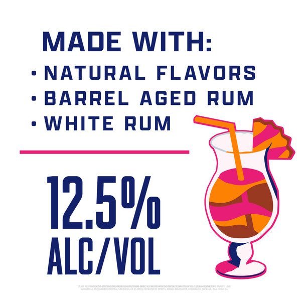 Cutwater Tiki Rum Mai Tai - 12 Oz - 4-PK - Aluminum