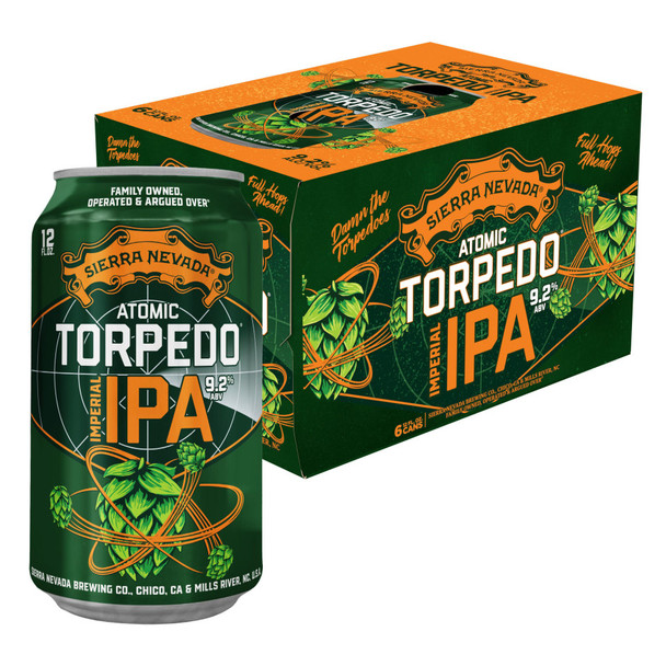 Sierra Nevada Atomic Torpedo Imperial IPA - 6-PK - Aluminum