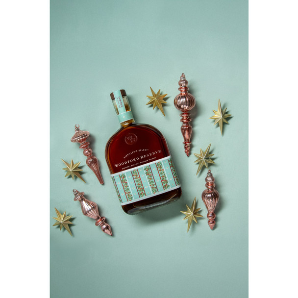 Woodford Reserve Bourbon Holiday Bottle - 1.0 L - 1.0L - Glass