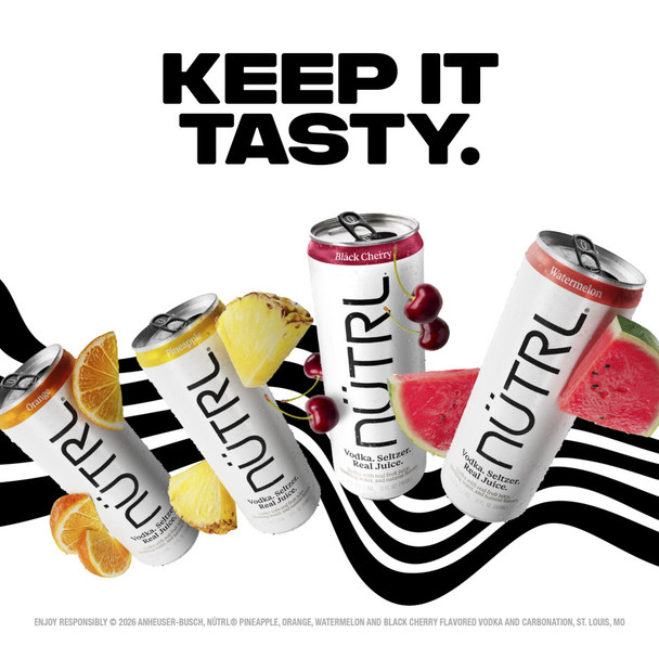 NUTRL Vodka Soda Fruit Variety #1 - 8-PK - Aluminum