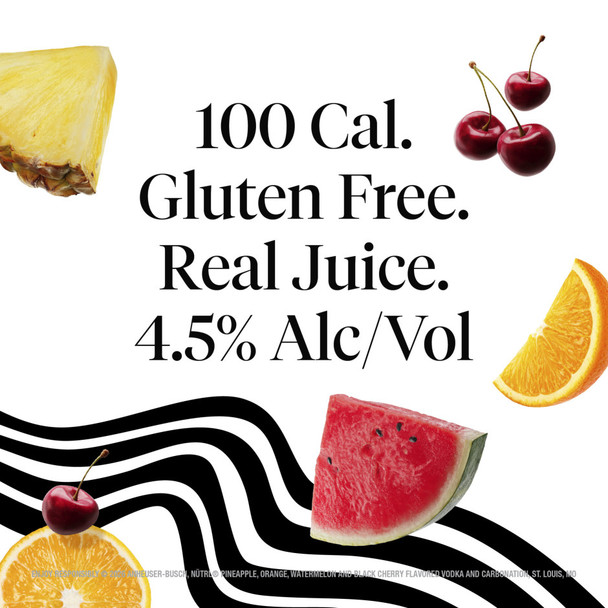 NUTRL Vodka Soda Fruit Variety #1 - 8-PK - Aluminum