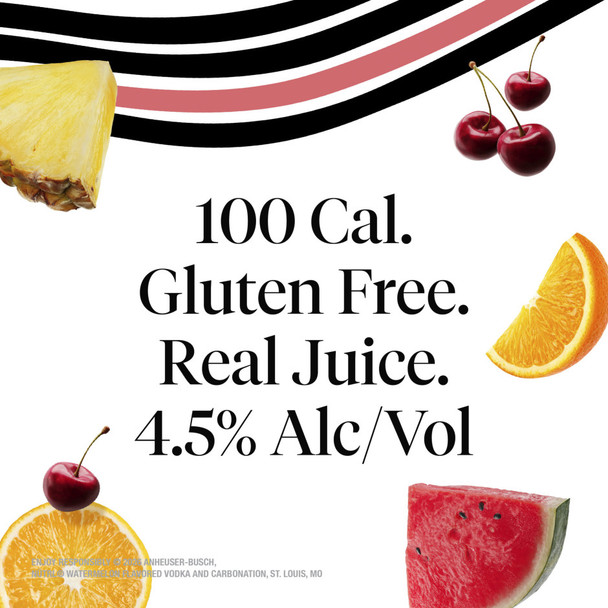 NUTRL Vodka Soda Fruit Variety #1 - 8-PK - Aluminum