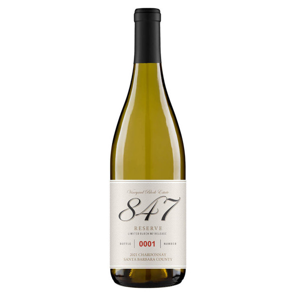 Block 847 Reserve Chardonnay - 750 mL - 750ML - Glass