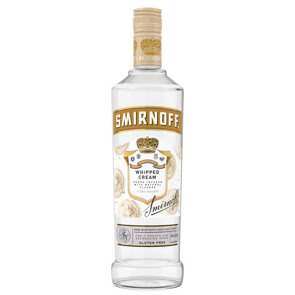 Smirnoff Whipped Cream Vodka - 750 mL - 750ML - Glass