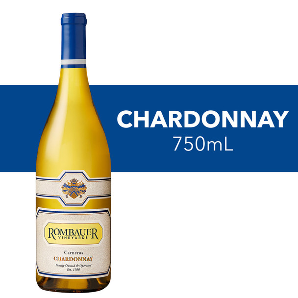 Rombauer Carneros Chardonnay - 750 mL - 750ML - Glass