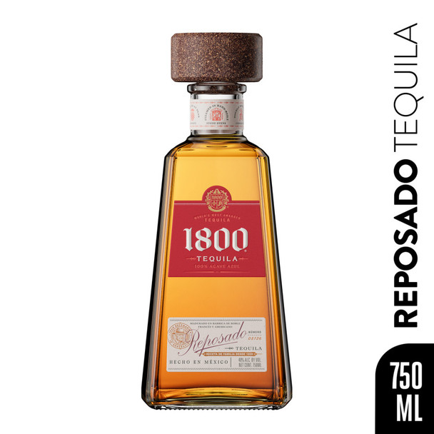 1800 Reposado Tequila - 750 mL - 750ML - Glass