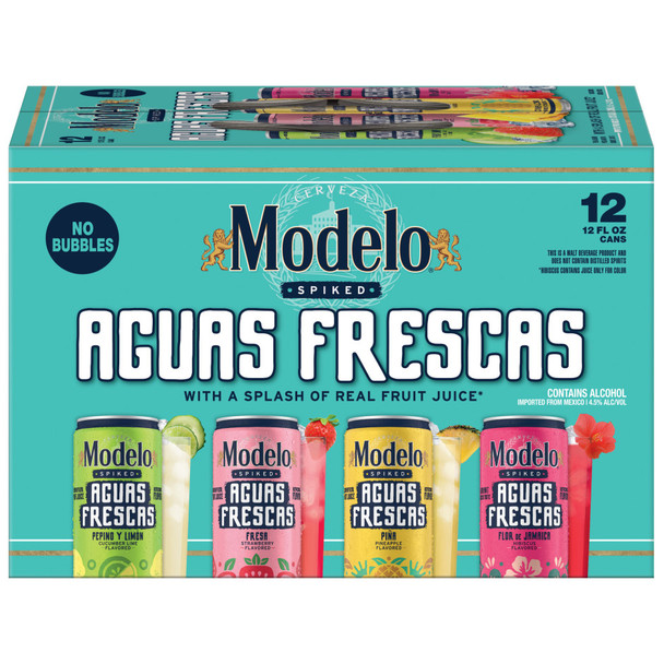 Modelo Aguas Frescas - 12-PK - Aluminum