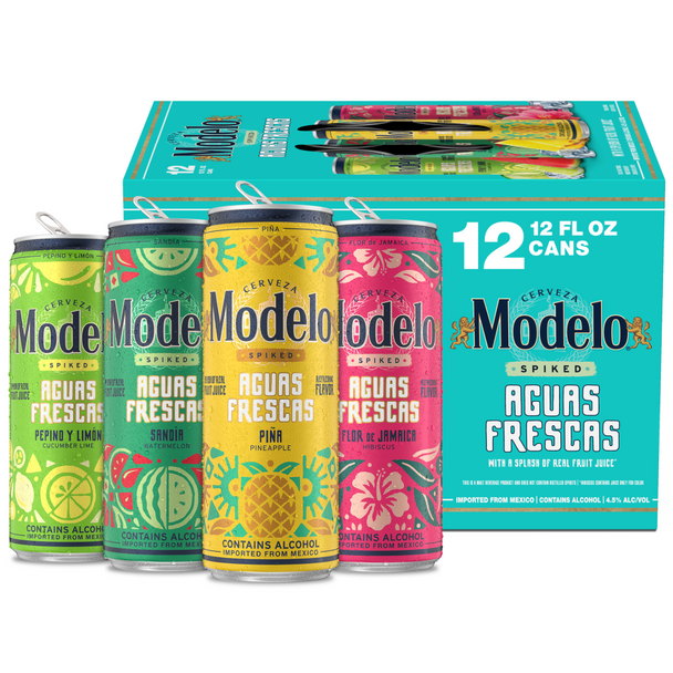 Modelo Aguas Frescas - 12-PK - Aluminum
