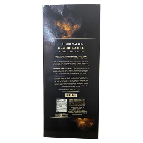 Johnnie Walker Black Label Scotch with Golf Balls - Set