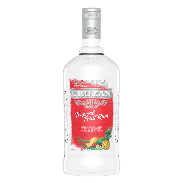 Cruzan Tropical Fruit Rum - 1.75 L - 1.75L - Glass
