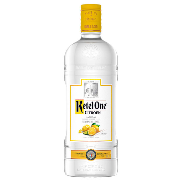 Ketel One Citroen Vodka - 1.75 L - 1.75L - Glass