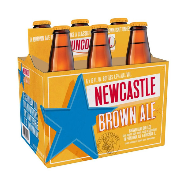 Newcastle Brown - 12 Oz - 6-PK - Glass