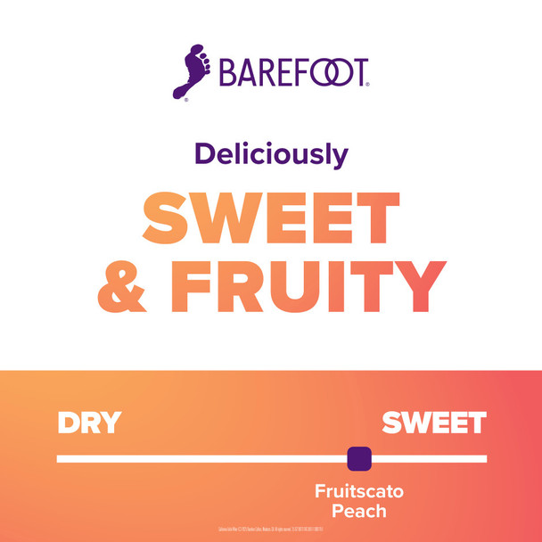 Barefoot Fruitscato Peach - 1.5 L - 1.5L - Glass