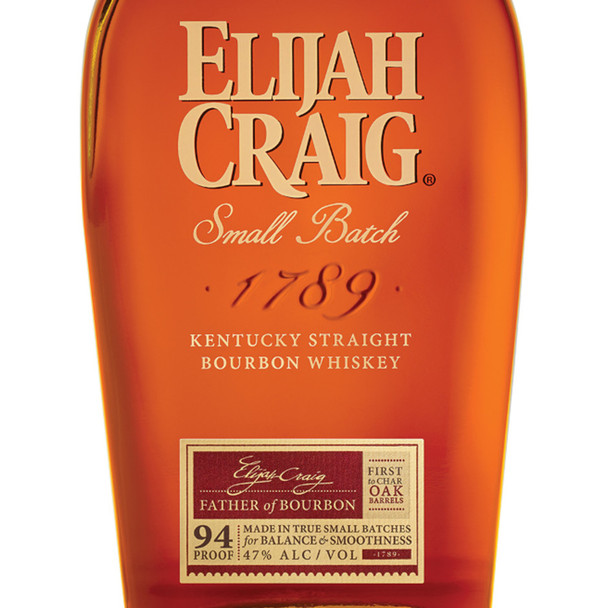 Elijah Craig Small Batch Bourbon - 375 mL - 375ML - Glass