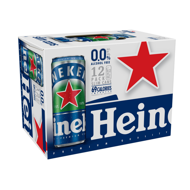 Heineken 0.0 Non-Alcoholic - 11.2 Oz - 12-PK - Aluminum