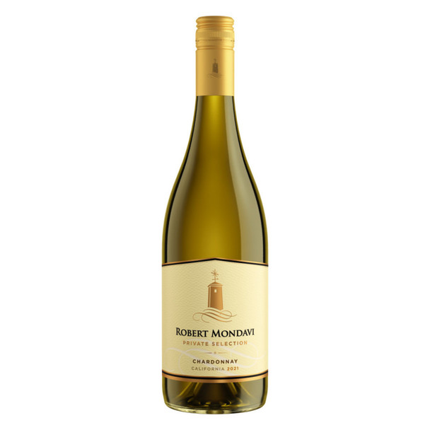 Robert Mondavi Private Selection Chardonnay - 750 mL - 750ML - Glass