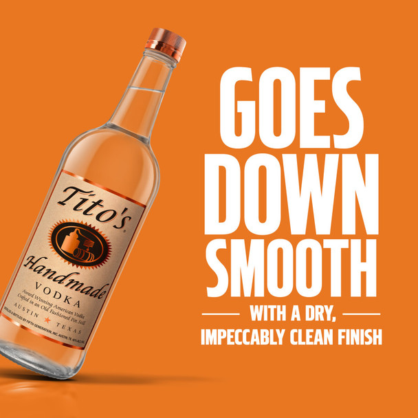 Tito's Handmade Vodka - 375 mL - 375ML - Glass