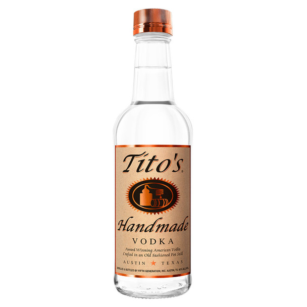 Tito's Handmade Vodka - 375 mL - 375ML - Glass