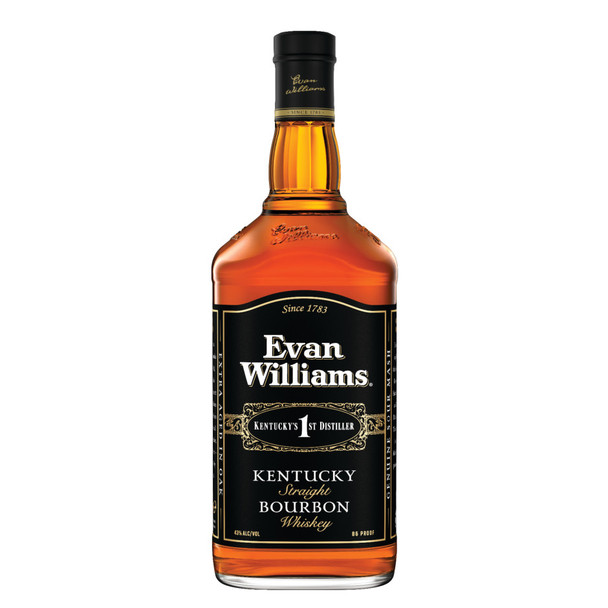 Evan Williams Black Bourbon - 1.75 L - 1.75L - Glass Evan Williams Black Bourbon - 1.75 L - 1.75L - Glass
