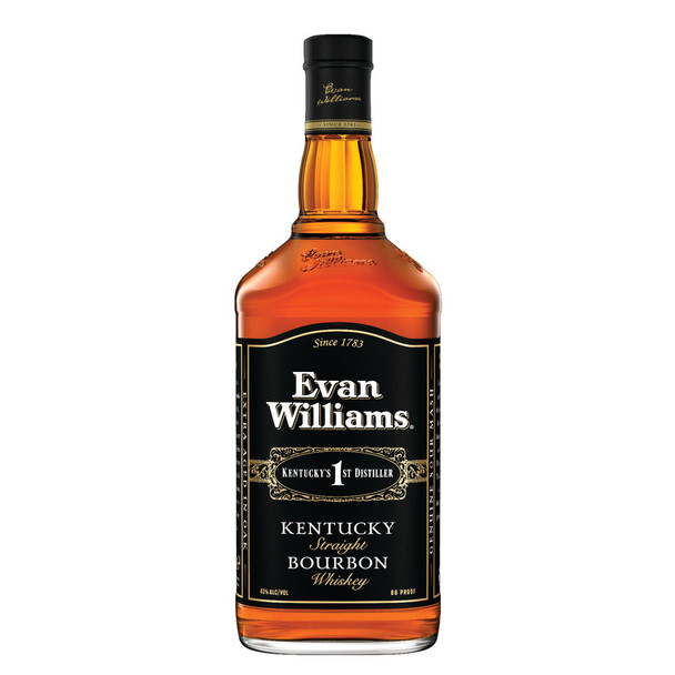 Evan Williams Black Bourbon - 1.75 L - 1.75L - Glass