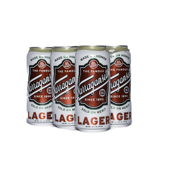 Narragansett Lager - 16 Oz - 6-PK - Aluminum