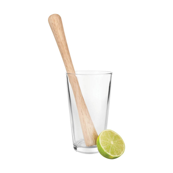 True Fab Smash Natural Wood Muddler - Each