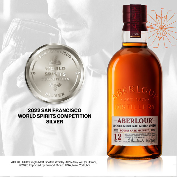 Aberlour Single Malt Scotch Whisky 12 Year Old Double Cask Matured