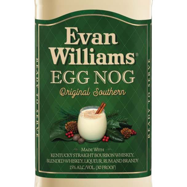 Evan Williams Original Southern Egg Nog - 750 mL - 750ML - Glass