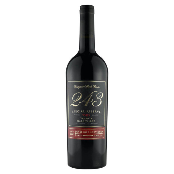 Block 243 Special Reserve Oakville Cabernet Sauvignon - 750 mL - 750ML - Glass
