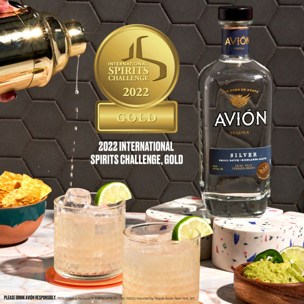 Avion Tequila Silver - 750 mL - 750ML - Glass