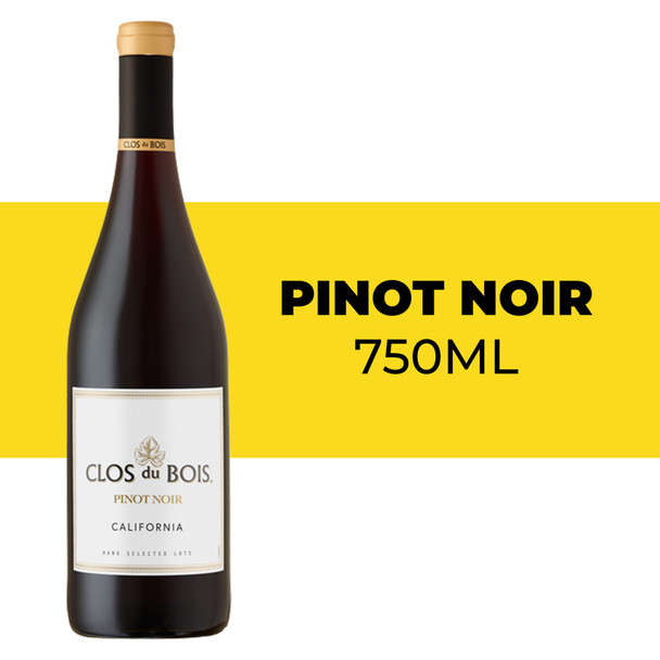 Clos Du Bois Pinot Noir - 750 mL - 750ML - Glass