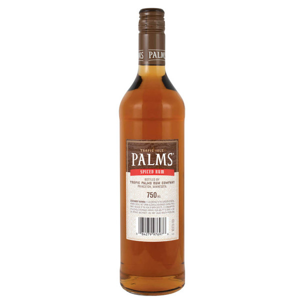 Palms Spiced Rum - 750 mL - 750ML - Glass