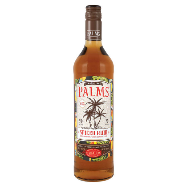 Palms Spiced Rum - 750 mL - 750ML - Glass