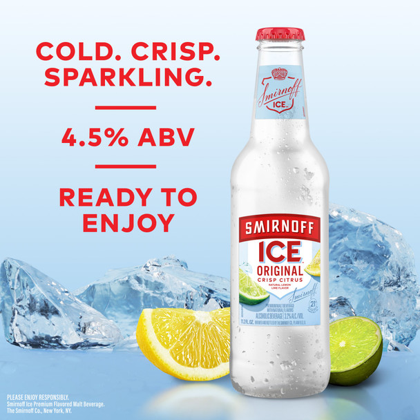 Smirnoff Ice - 11.2 Oz - 6-PK - Glass