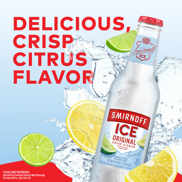Smirnoff Ice - 11.2 Oz - 6-PK - Glass