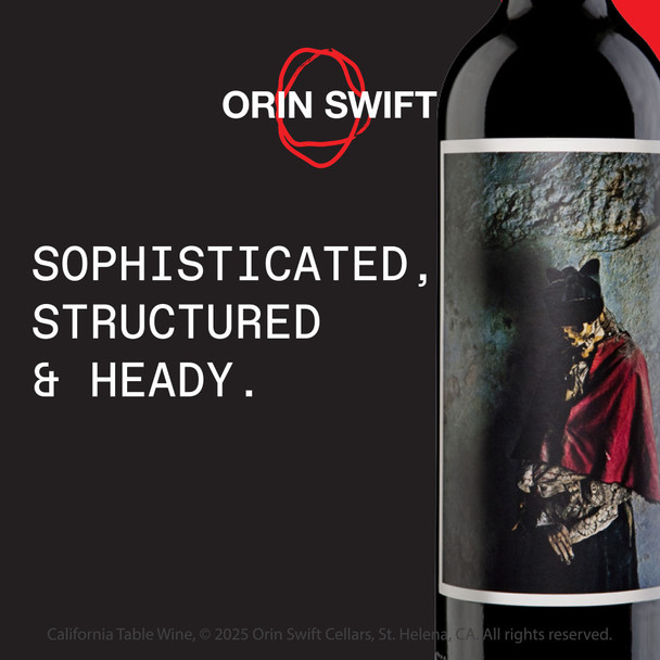 Orin Swift Palermo Cabernet Sauvignon - 750 mL - 750ML - Glass