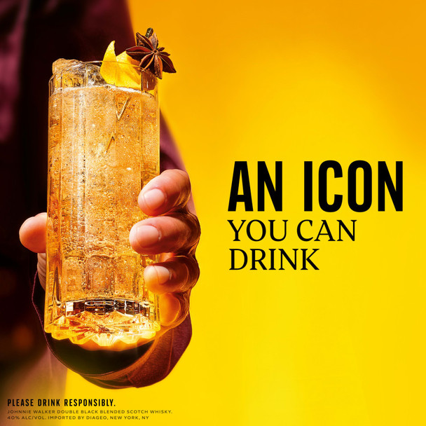 Johnnie Walker Black Label Scotch - 750 mL - 750ML - Glass