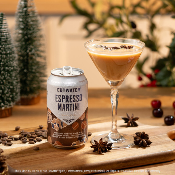 Cutwater Espresso Martini - 4-PK - Aluminum