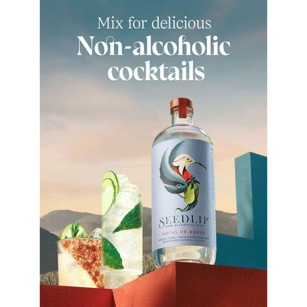 Seedlip Notas de Agave Non Alcoholic Spirit - 700 mL - 700ML - Glass