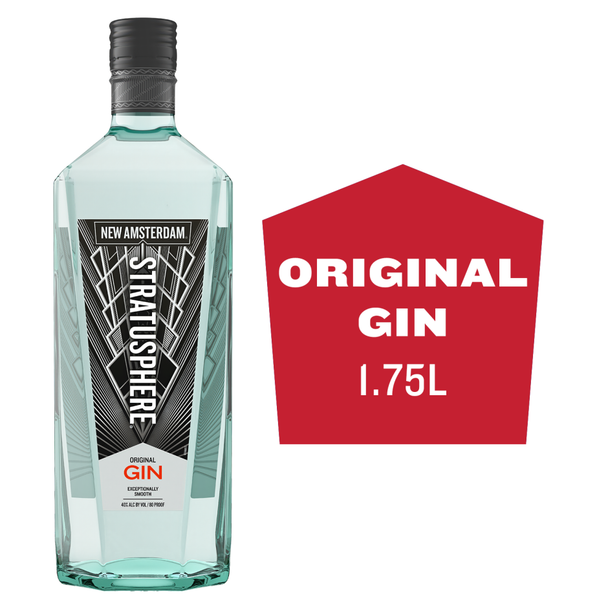 New Amsterdam Stratusphere Gin - 1.75 L - 1.75L - Glass